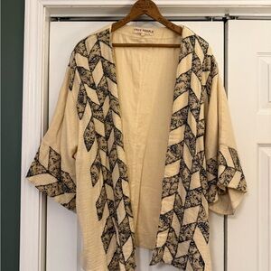 Free People Thimbleweed Soft Wrap
Kimono Jacket Size Medium
